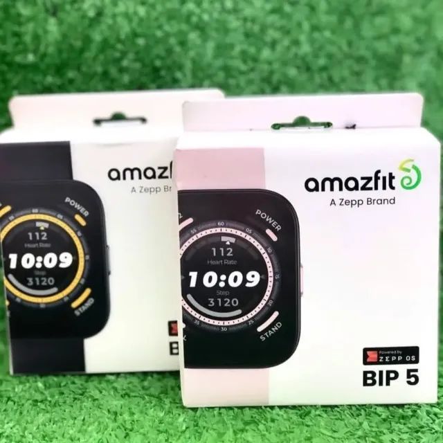 Amazfit Bip 5 Preto Rosa