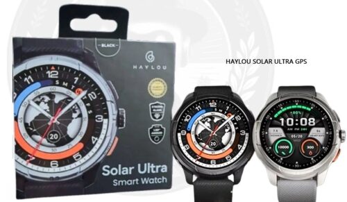 Haylou Solar Ultra gps Preto Prata
