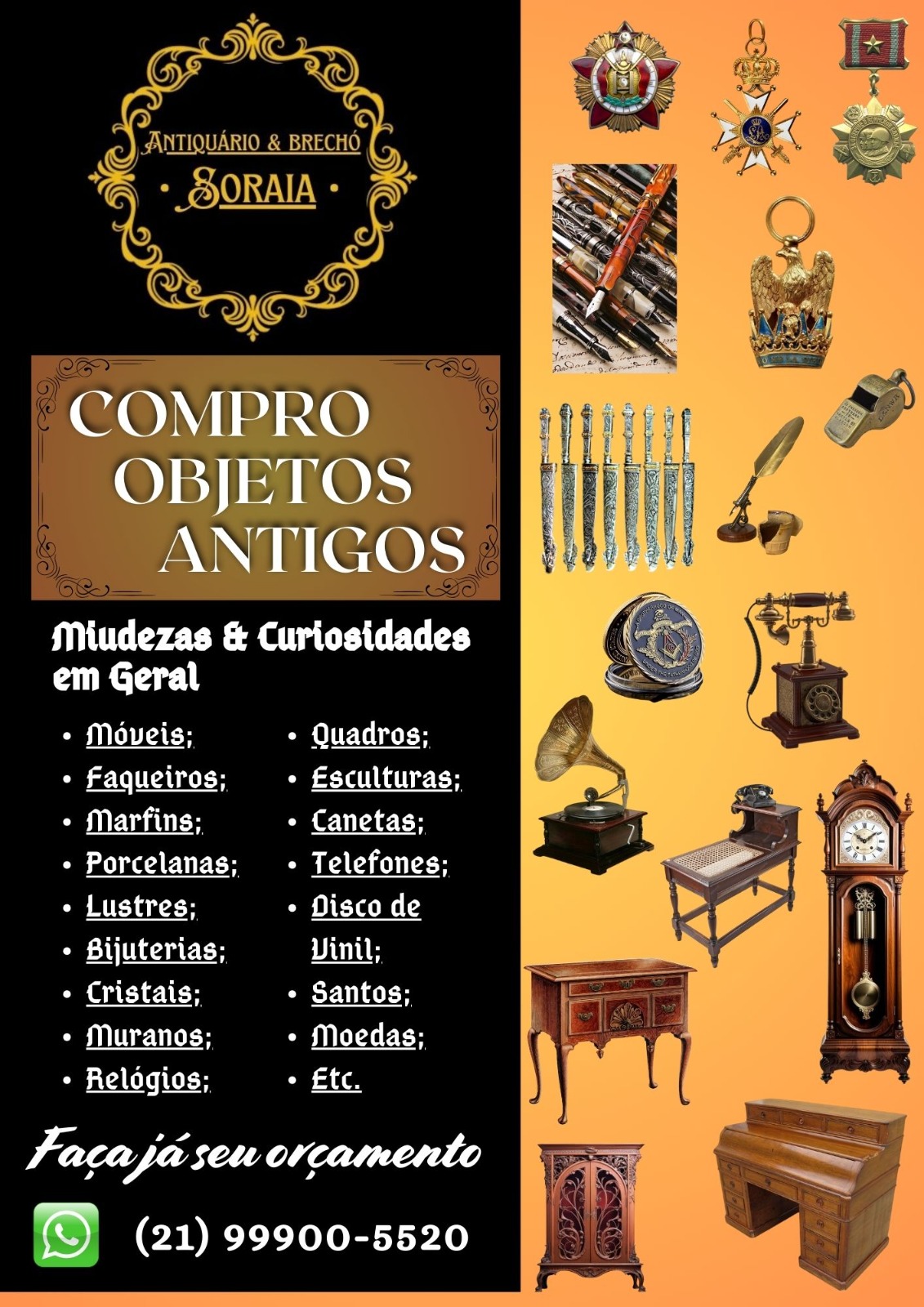 Antiquário & Brecó Soraia!