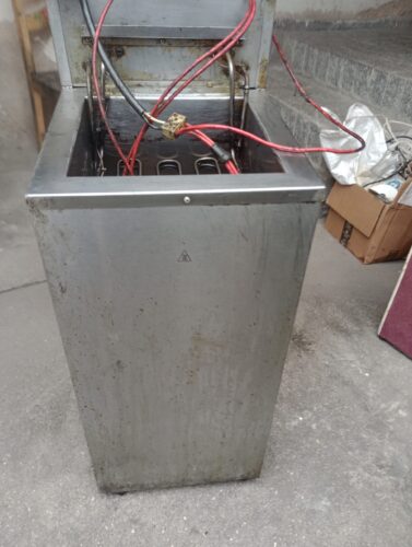 Fritadeira elétrica óleo água 26lt