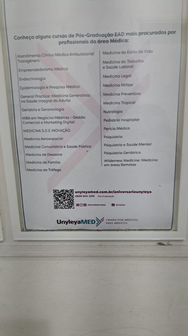 Cursos Pós-Graduação EAD para médicos
