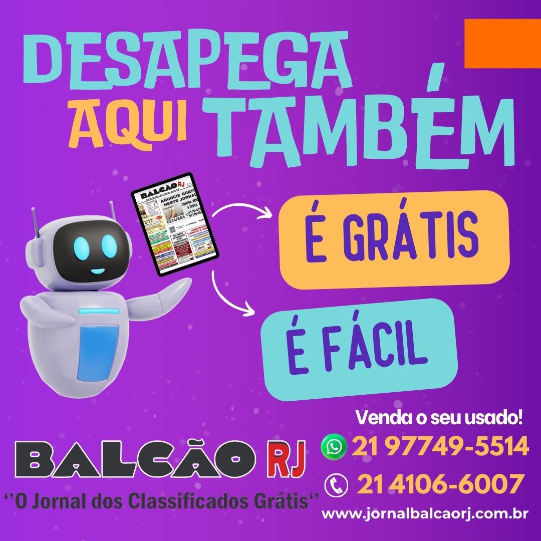 DESAPEGUE ANUNCIE GRÁTIS NO JORNAL BALCÃO RJ