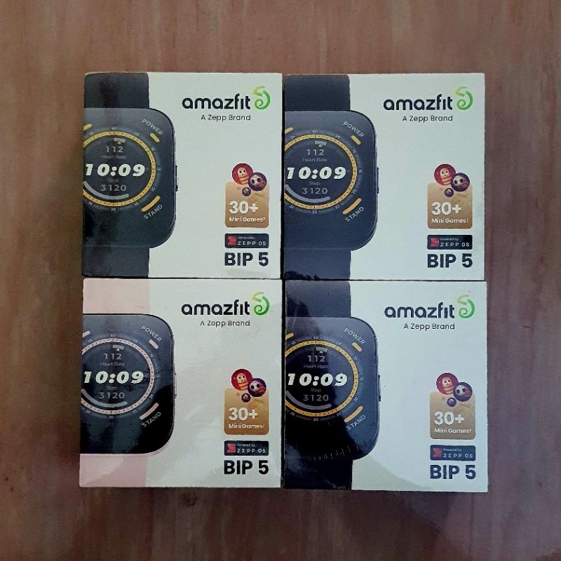 Amazfit Bip 5 Preto Rosa