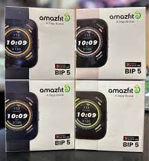 Amazfit Bip 5 Preto Rosa