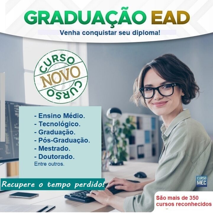 Cursos Superior EaD – Pagamento só após