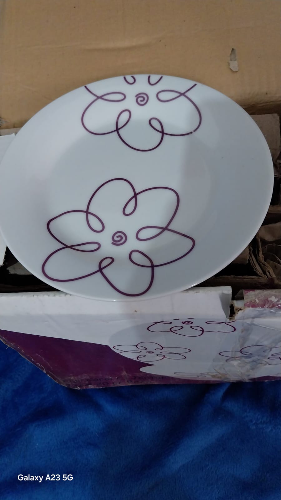 Jogo de 20 peças de porcelana