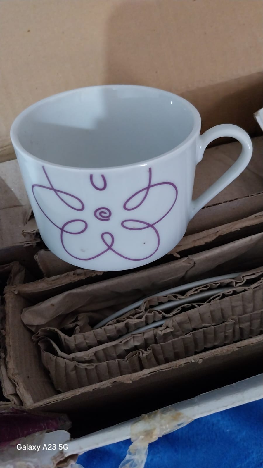 Jogo de 20 peças de porcelana