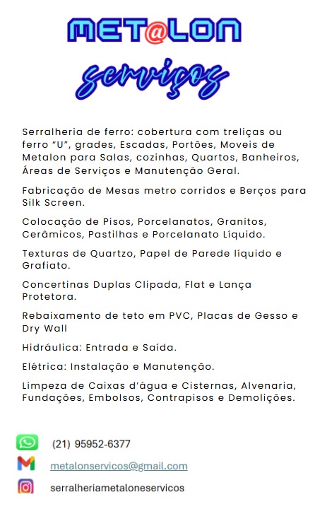 Serralheria Met@lon Serviços