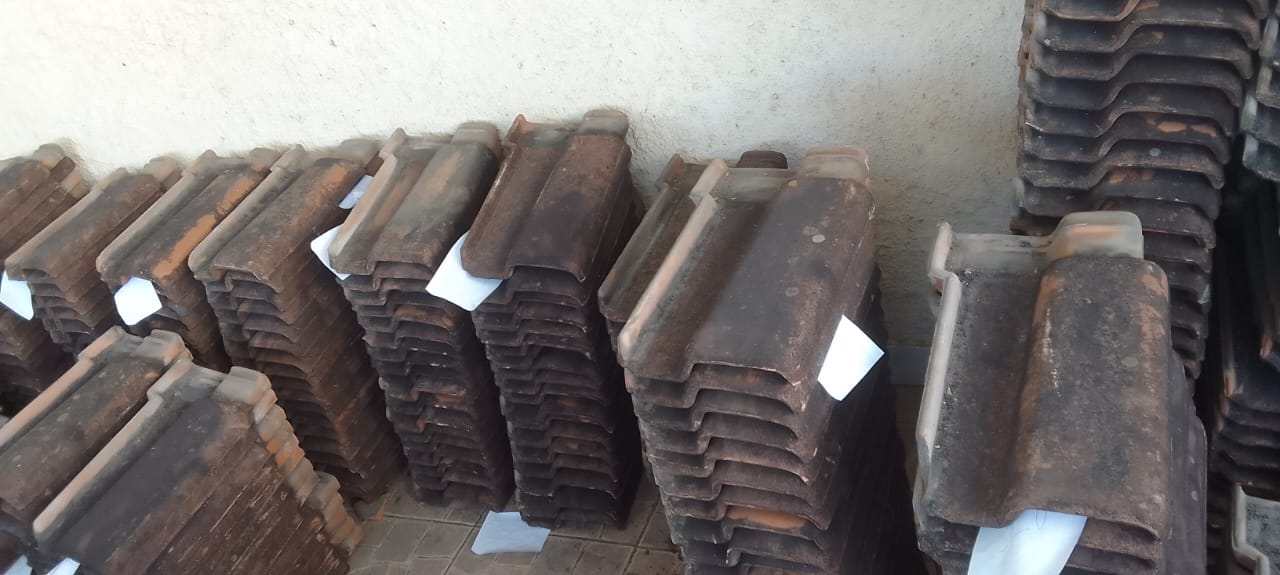 Telhas de cerâmica para construção