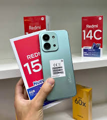 Redmi 15C 256GB/: Preto/Azul/Verde