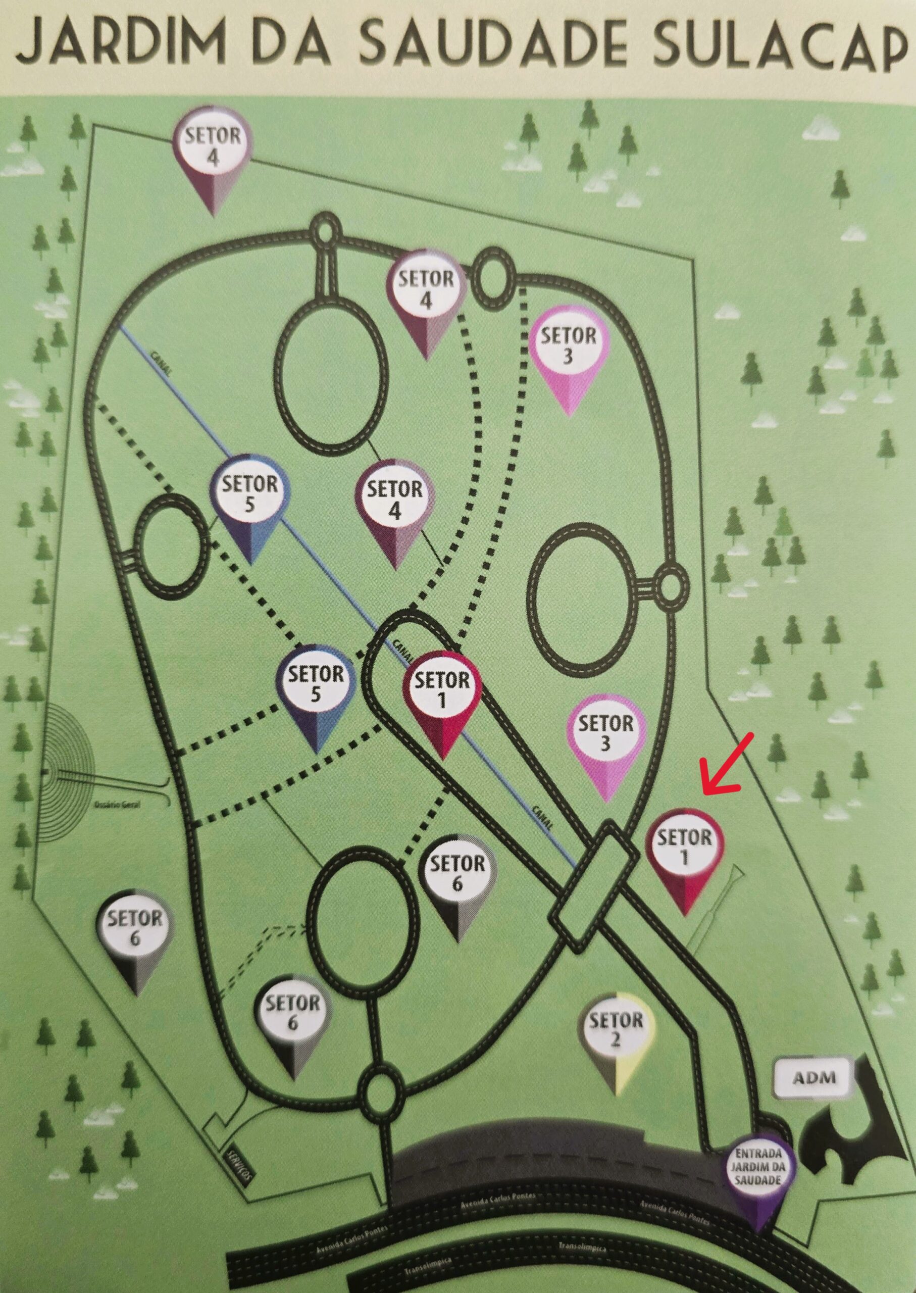 Jazigo JARDIM DA SAUDADE SULACAP setor 1