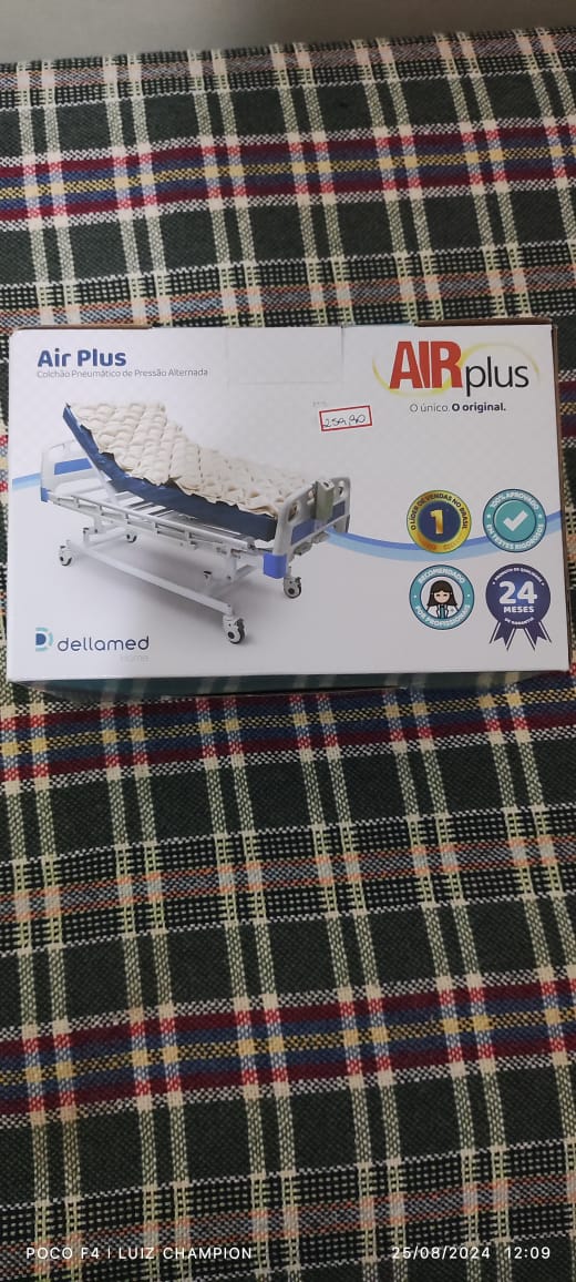 Air Plus Dellamed Colchão de Pressao Alt