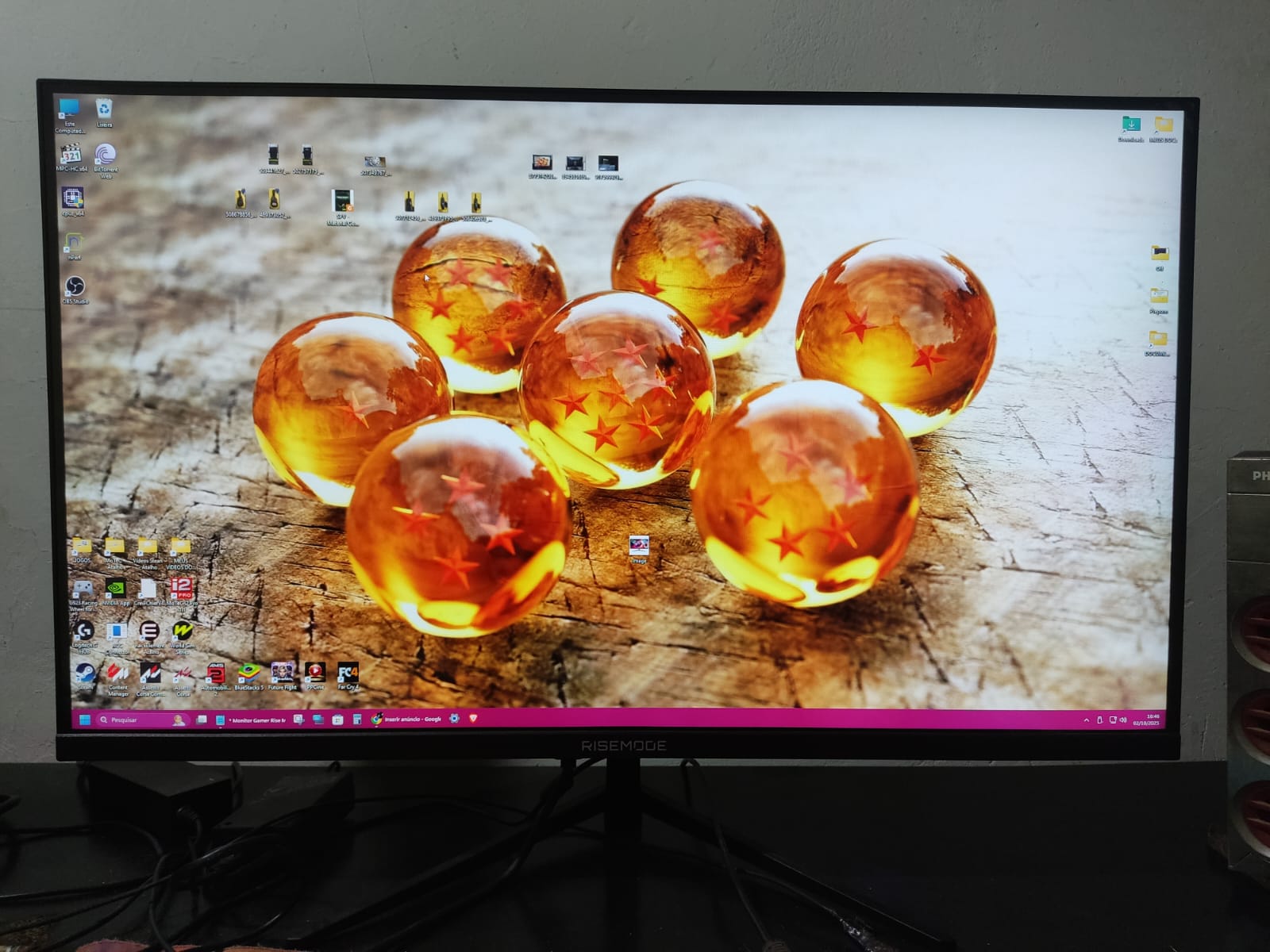 Monitor Gamer Rise Mode 32″ 2K, 165hz,