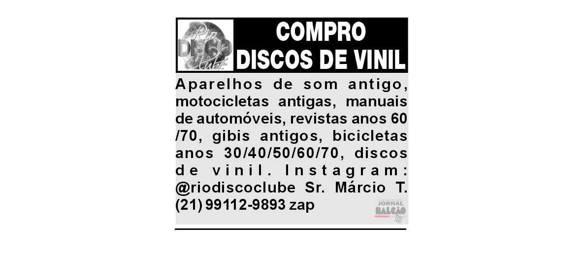 COMPRO DISCOS DE VINIL