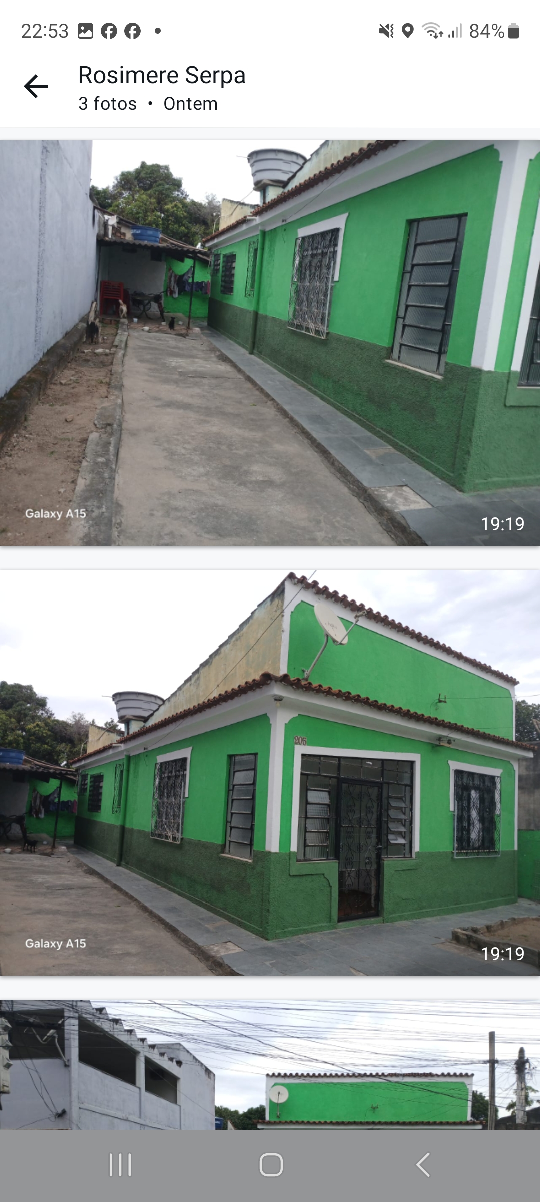 Vendo terreno centro de japeri com 4 cas