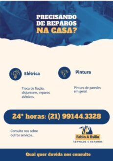 Precisando de reparos em casa?