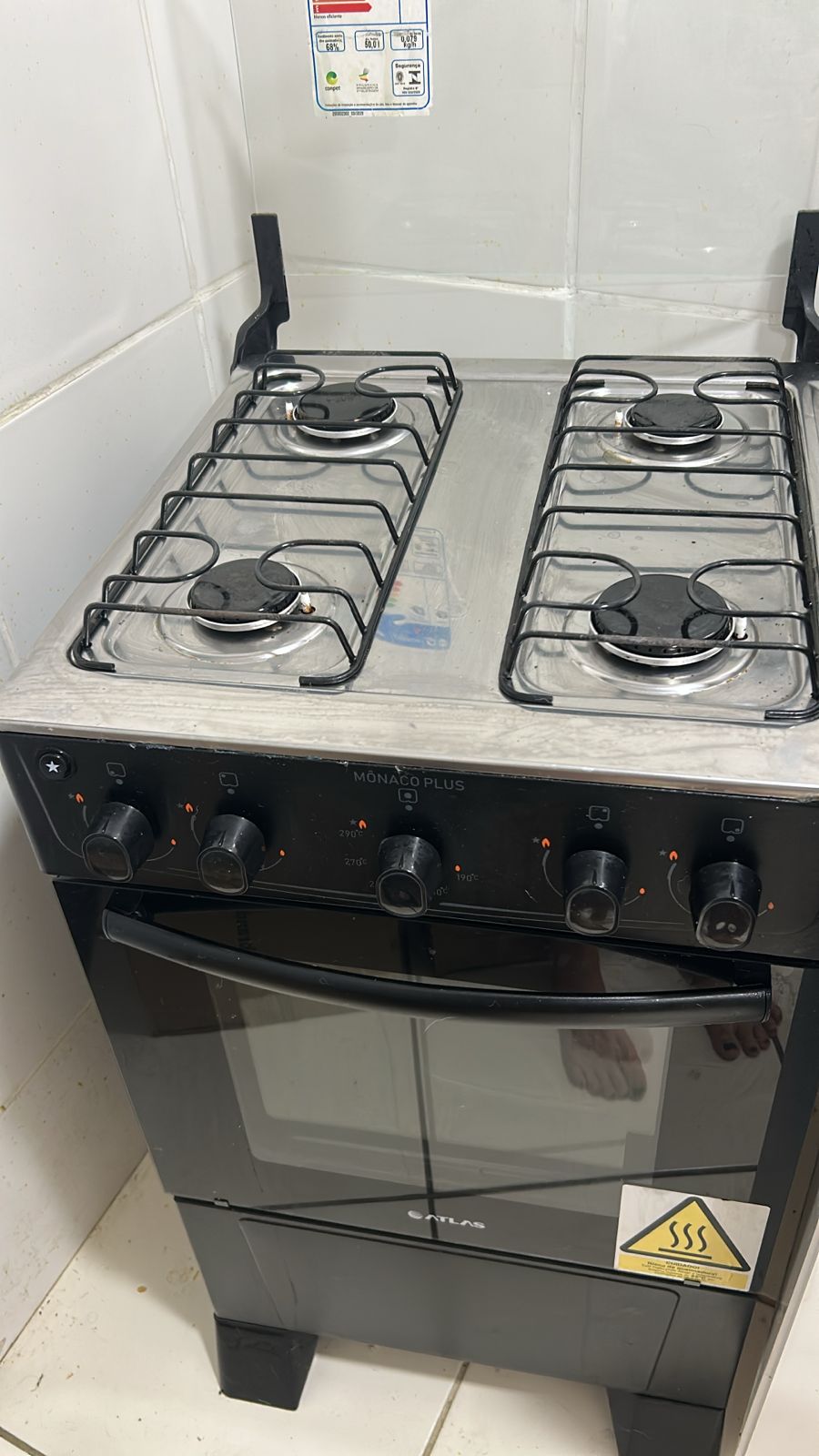 Gás GLP ou gás natural