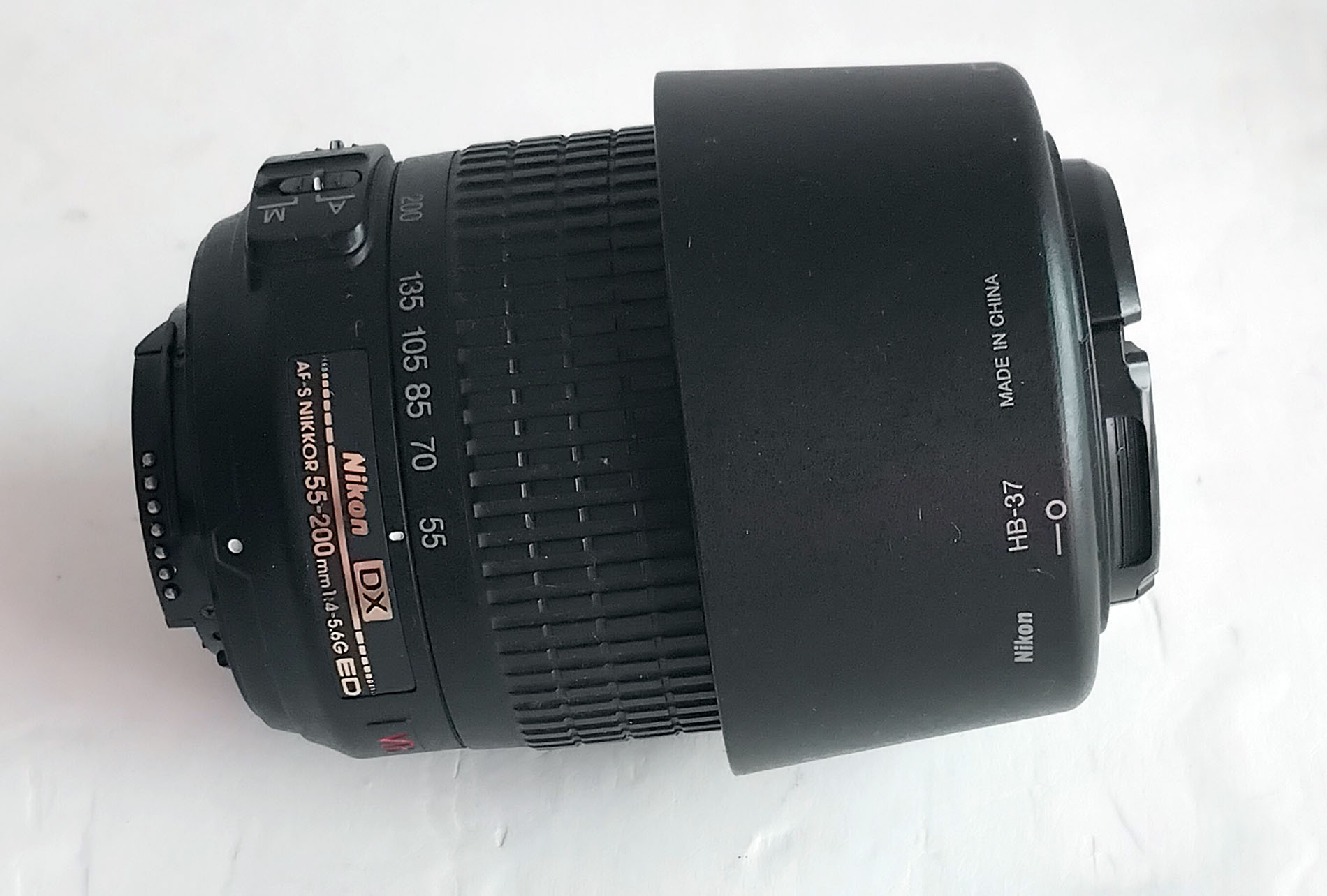 Kit câmera Nikon D7000 + lente 55-200mm