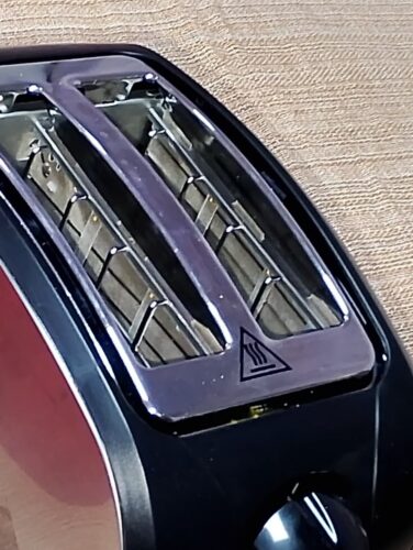 A torradeira elétrica