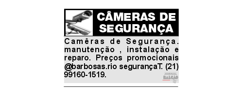 Camêras de Segurança