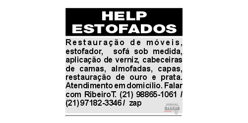 HELP ESTOFADOS