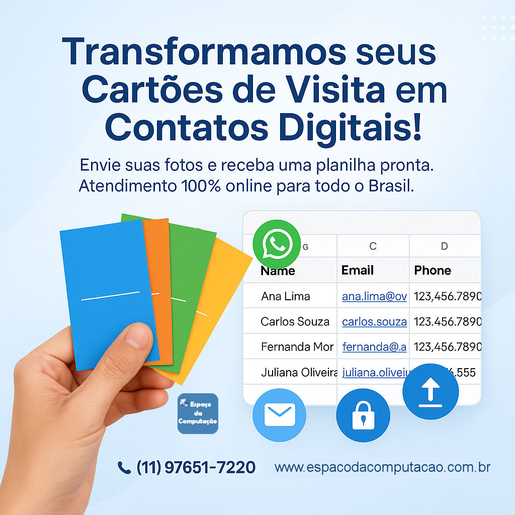 Digitamos Cartões de Visita