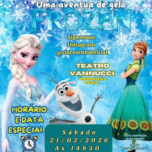 FROZEN UMA AVENTURA DE GELO