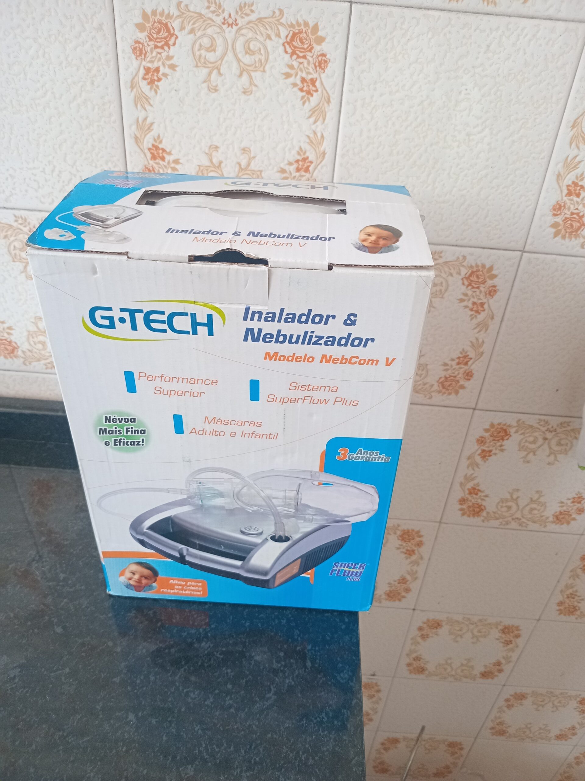 NEBULIZADOR E INALADOR GTECH NEBCOM V